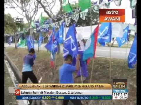 Abdul Ghani Bertanding di Parlimen Gelang Patah