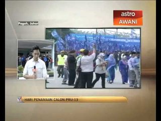 TPM diiringi ribuan penyokong BN