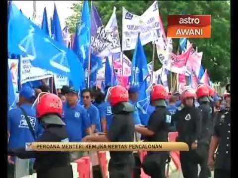 PM kemuka kertas pencalonan