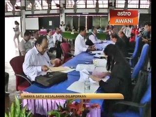 'Hanya satu kesalahan dilaporkan' - Polis