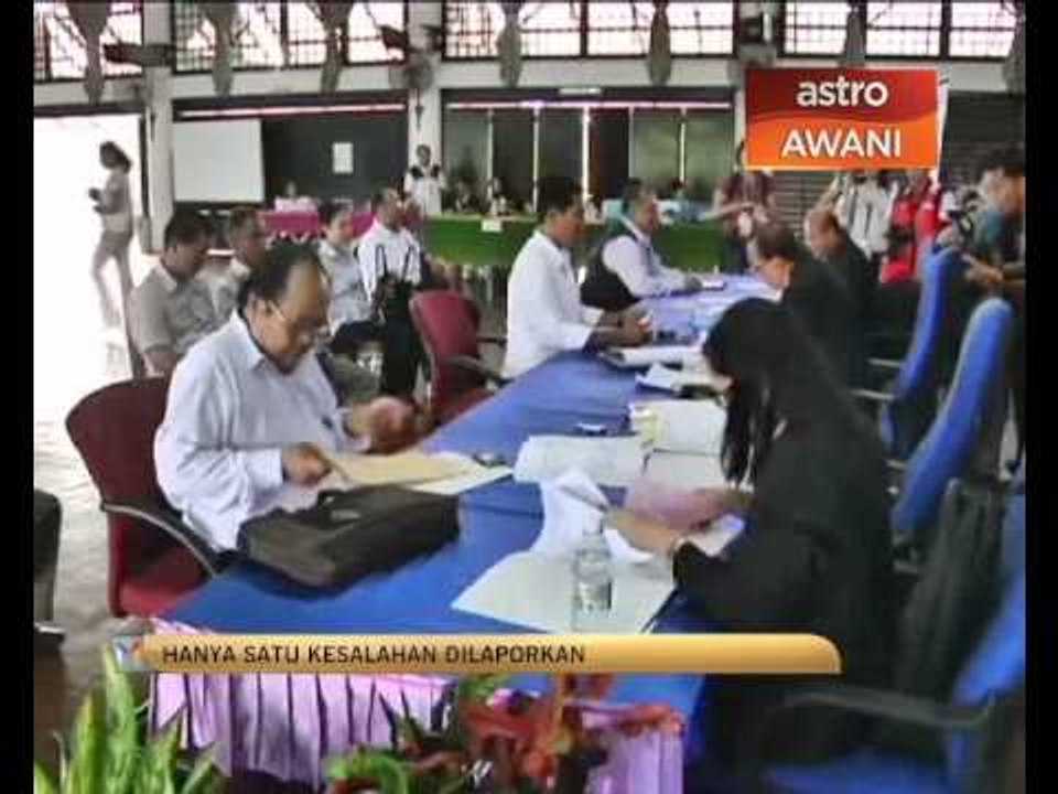 'Hanya satu kesalahan dilaporkan' - Polis