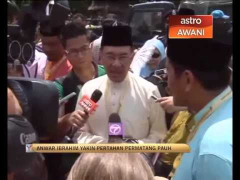 Anwar Ibrahim yakin tawan Permatang Pauh