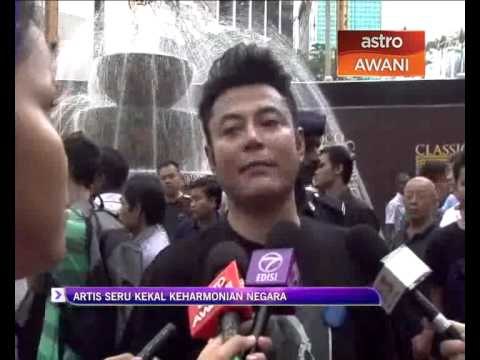 Artis menyeru kekal keharmonian negara