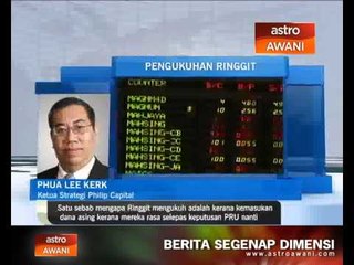 Pengukuhan ringgit beri kesan positif import