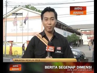 Laporan terkini dari Muar, Johor