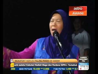 Beaufort kerusi paling panas di Sabah
