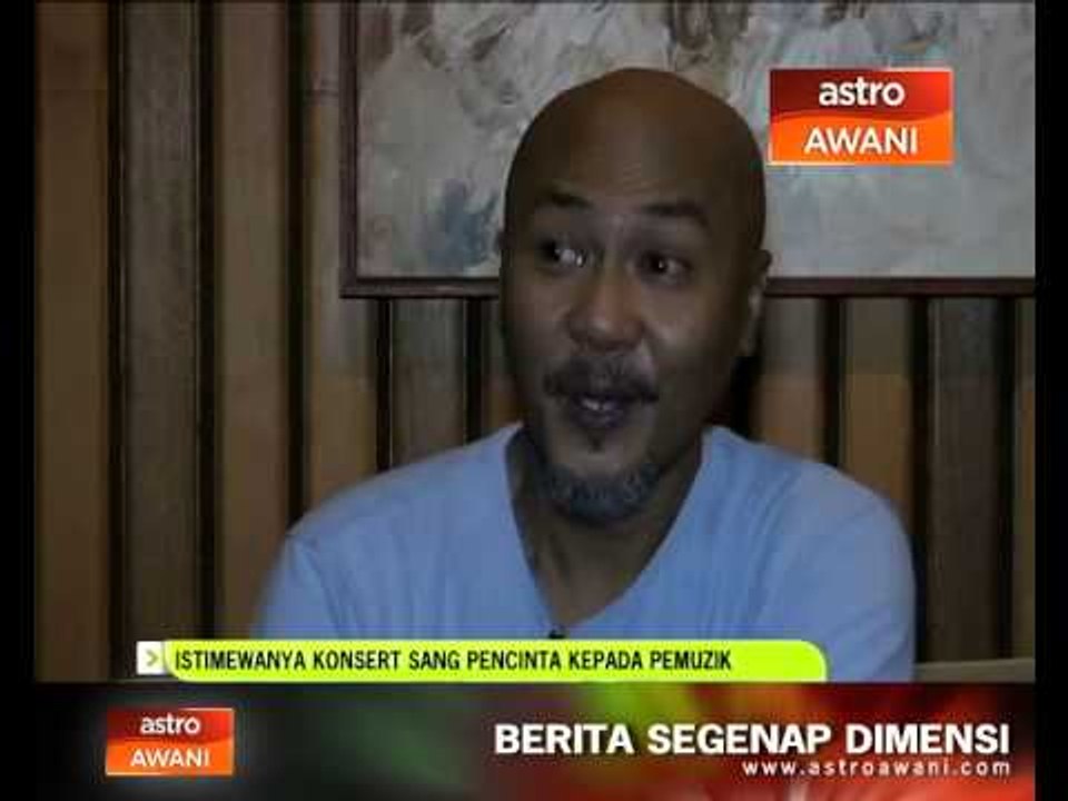 Istimewanya konsert Sang Pencinta kepada pemuzik