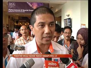 Pakatan mula gerak kerja hadapi PRU13