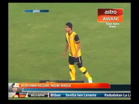 Nazmi Faiz Mansor disenaraikan dalam skuad kebangsaan