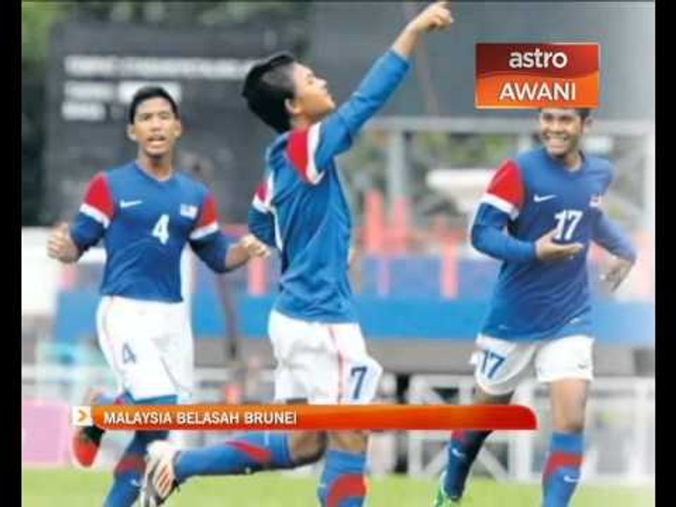 Malaysia belasah Brunei