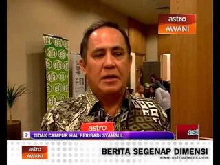 Download Video: Tidak campur tangan hal peribadi Syamsul