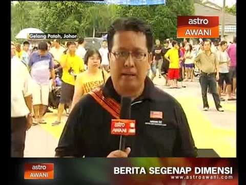 Laporan terkini Harris dari Gelang Patah, Johor