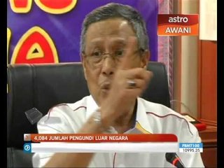 4,084 orang terlah berdaftar sebagai pengundi luar negara