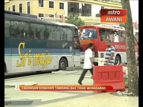 Cadangan kenaikan tambang bas tidak munasabah