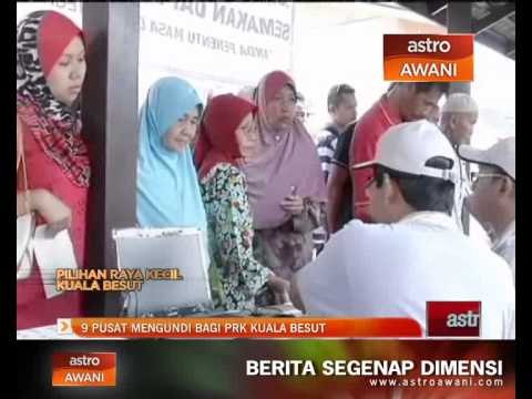 9 pusat mengundi bagi PRK Kuala Besut