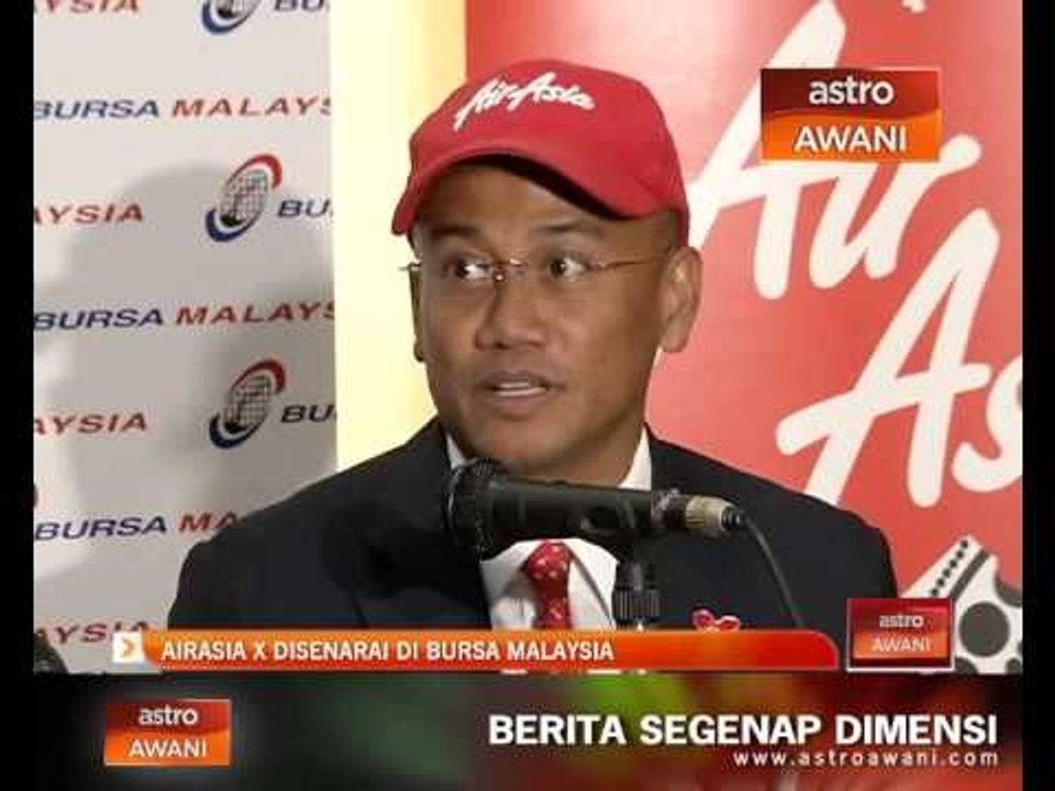 AirAsia X disenarai di Bursa Malaysia