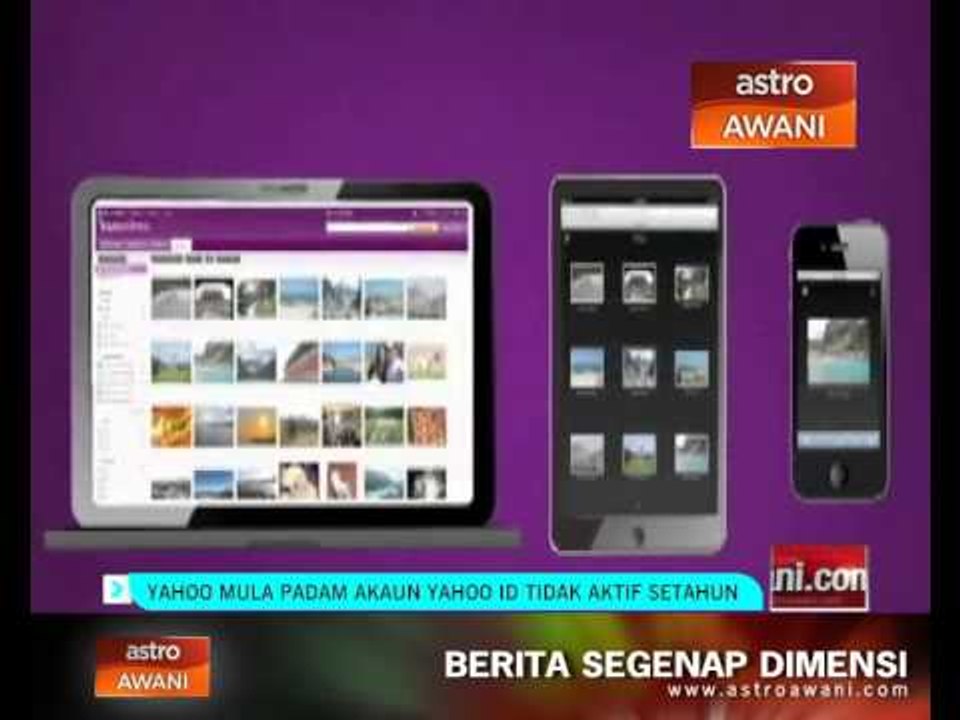 Yahoo mula padam akaun Yahoo ID tidak aktif setahun