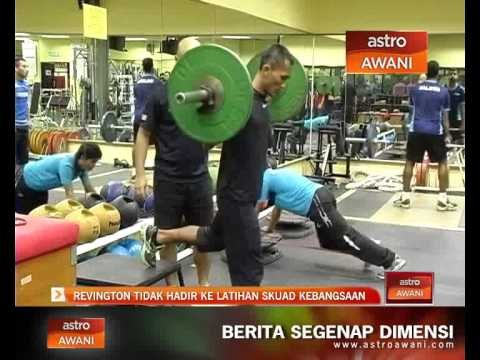 Revington tidak hadir ke latihan skuad kebangsaan