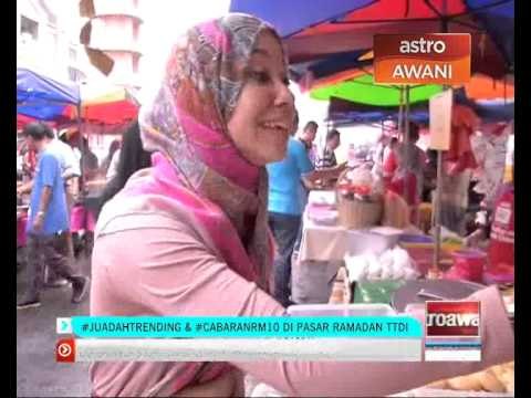 #Juadahtrending #CabaranRM10 di pasar Ramadan TTDI