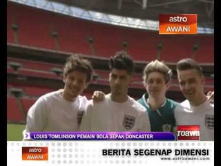 Louis Tomlinson pemain bola sepak Doncaster