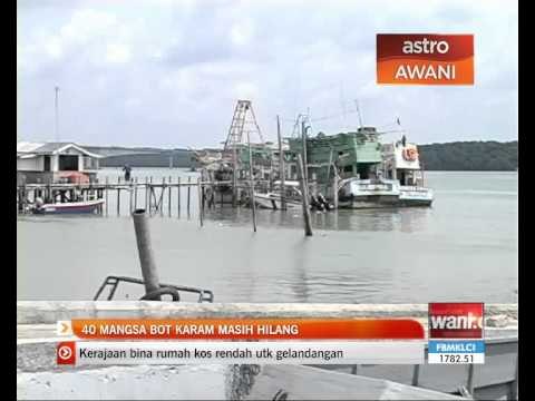 40 mangsa bot karam masih hilang