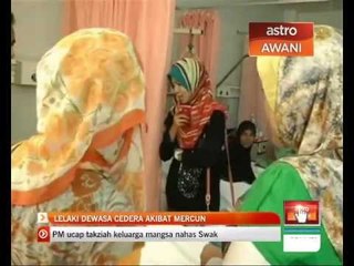 Lelaki dewasa cedera akibat mercun