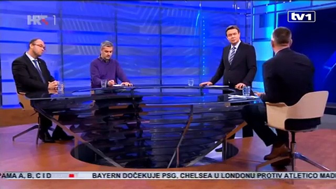 Burno u emisiji na HRT- Raspudić, Klasić, Sidran