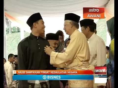 Najib sampaikan pingat kedaulatan negara