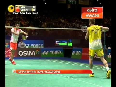 Impian hatrik Chong Wei tidak kesampaian