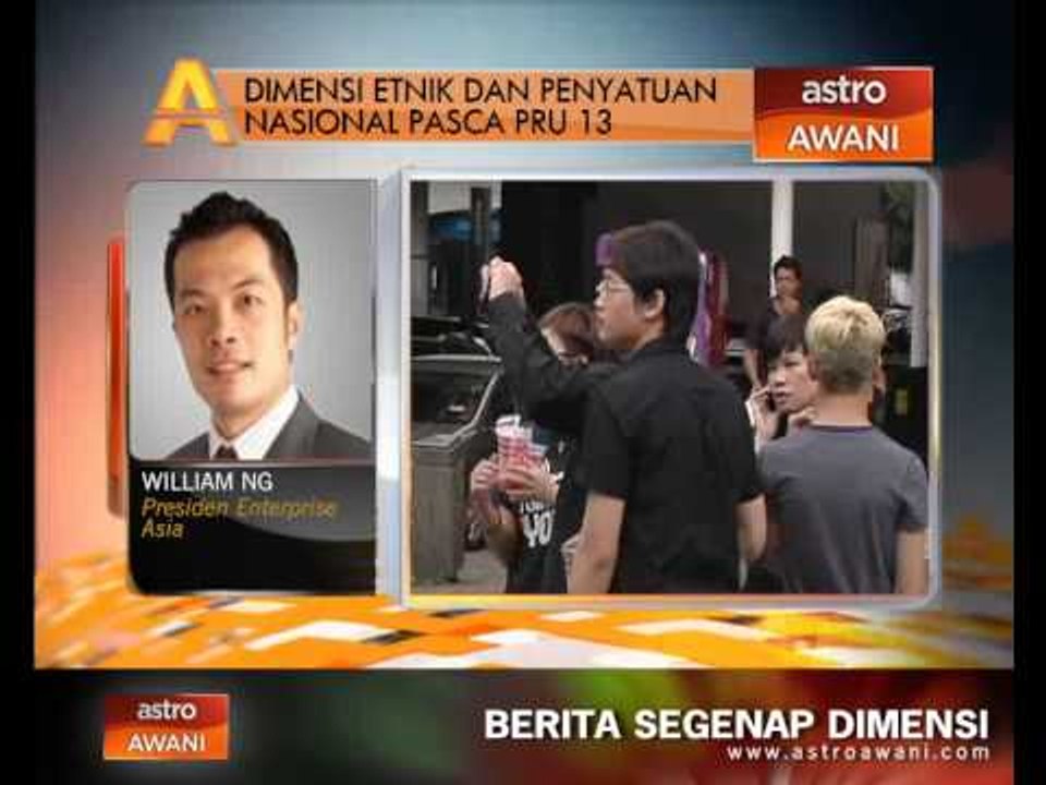 Dimensi Etnik dan Penyatuan Nasional Pasca PRU13