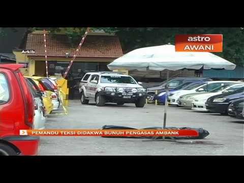 Pemandu teksi didakwa bunuh pengasas AmBank