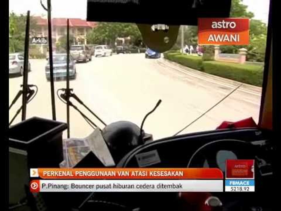 Van atasi kesesakan