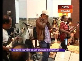 'Konsert Ekspres Rakyat' Kembara di Esplanade