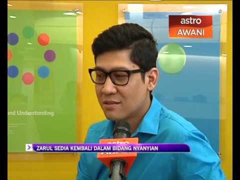 Zarul sedia kembali dalam bidang nyanyian