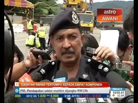 Siasatan nahas tertumpu kepada empat komponen