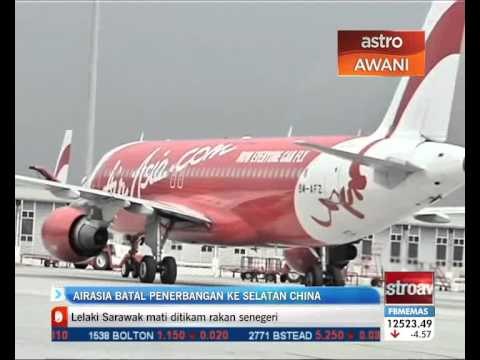 AirAsia batal penerbangan ke Selatan China