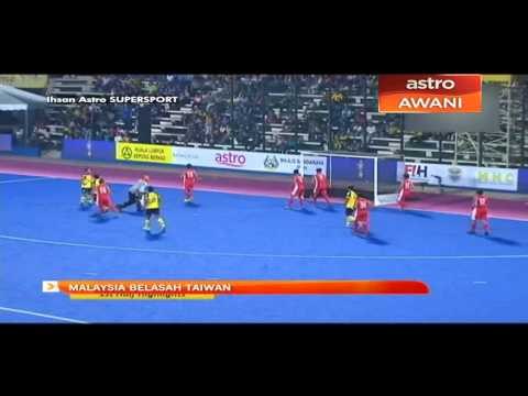 Hoki Piala Asia: Malaysia belasah Taiwan