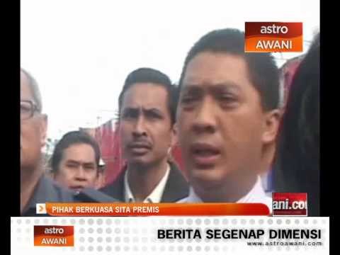 Pihak berkuasa sita premis