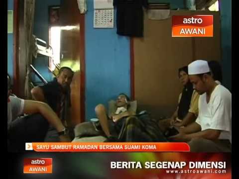 Saya sambut Ramadan bersama suami koma