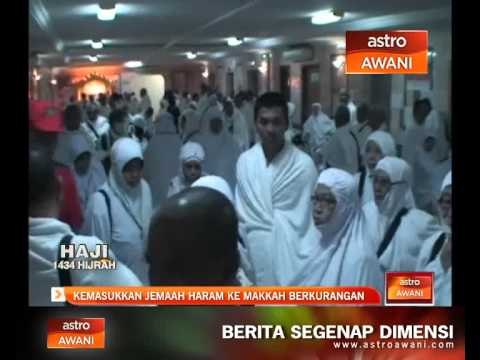 Kemasukan jemaah haram ke Makkah berkurangan