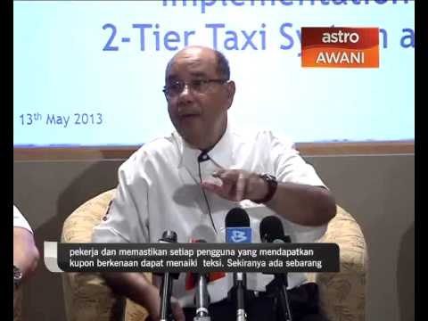 Teksi bandar dibenar beroperasi di KLIA 15 Mei