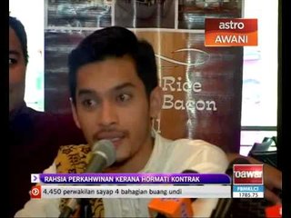 Rahsia perkahwinan kerana hormati kontrak