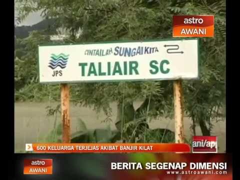 Fenomena air pasang besar punca banjir kilat