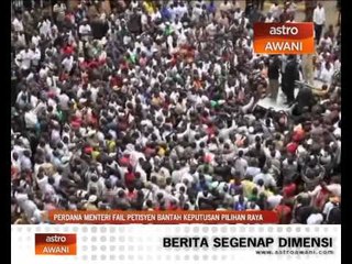Perdana Menteri Fail Petisyen Bantah Keputusan Pilihan Raya