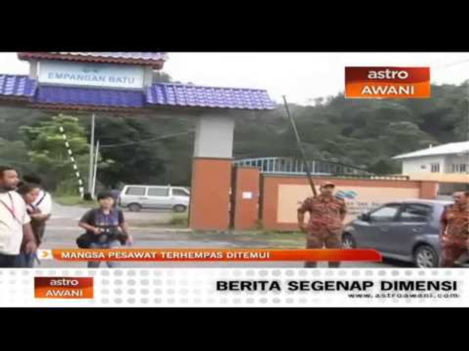 Mangsa pesawat Cessna terhempas ditemui