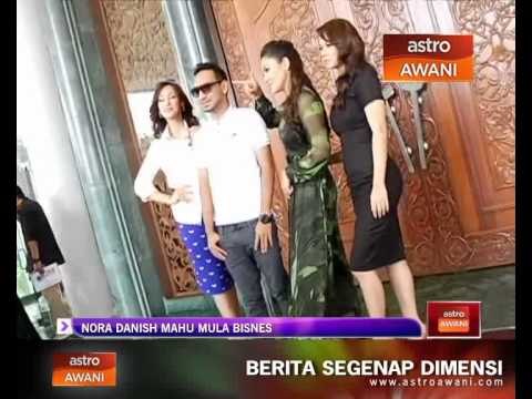 Nora Danish mahu mula bisnes
