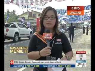 Descargar video: Laporan Perkembangan PRK Kuala Besut 9.00pg