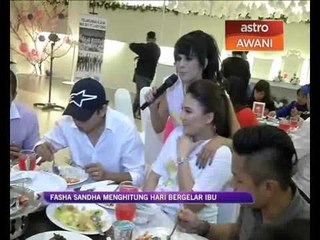 Fasha Sandha menghitung hari bergelar ibu