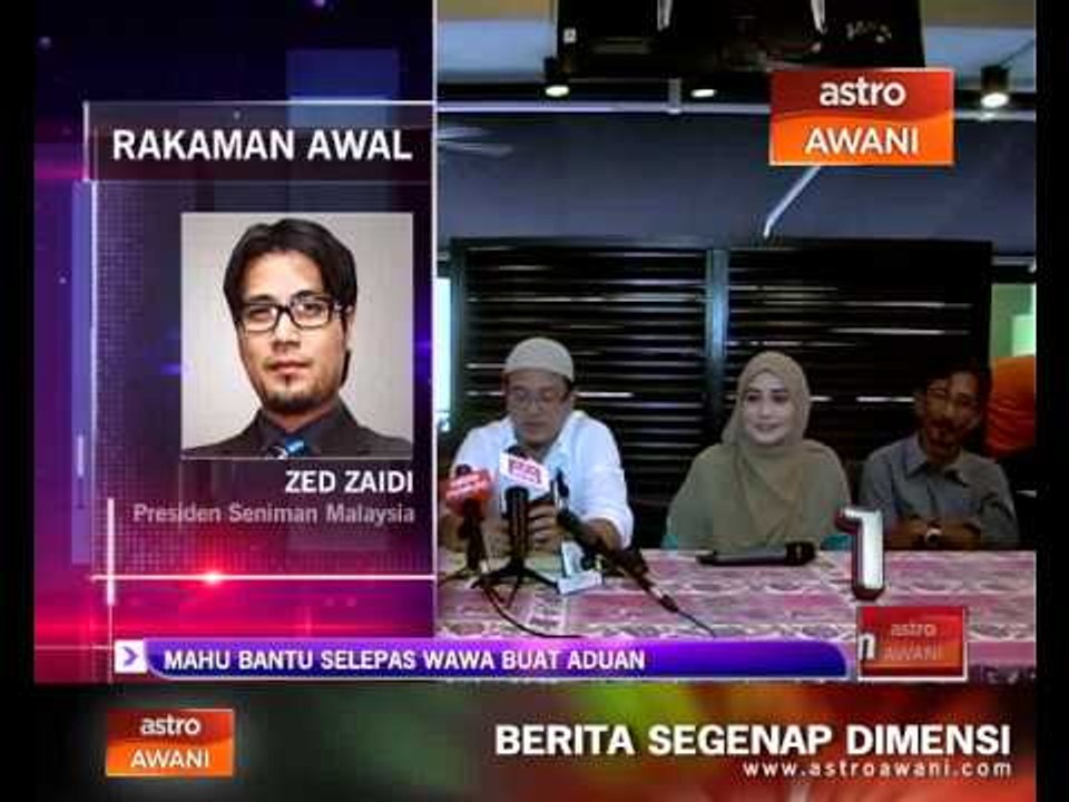 Mahu bantu selepas Wawa buat aduan