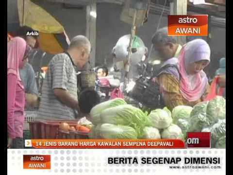 Deepavali: 14 barangan dibawah harga kawalan